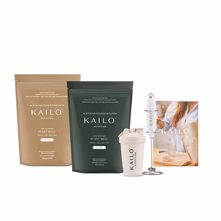 KAILO nutrition product bundle.